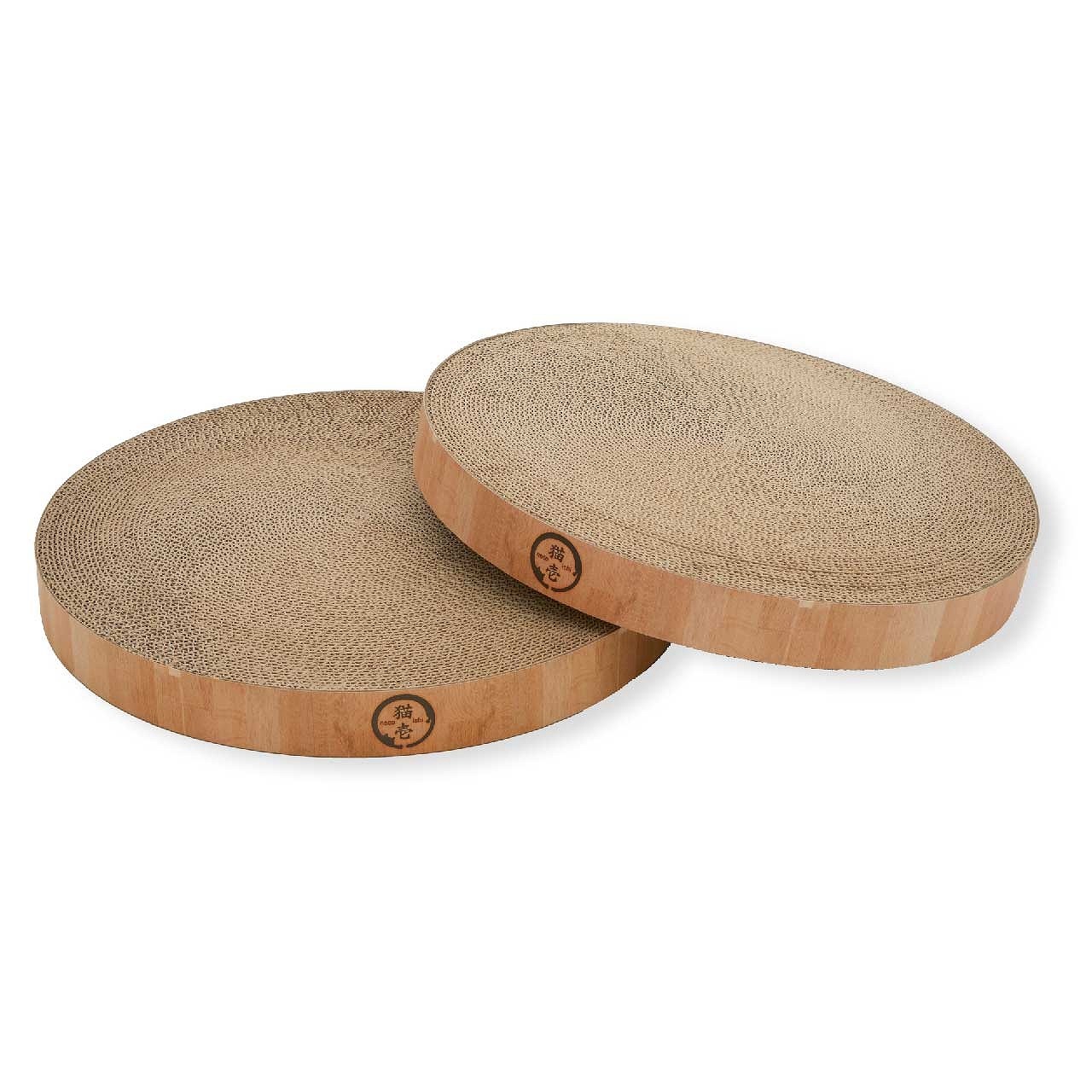 バリバリボウル　交換用つめとぎ　2個パック　ライトブラウン<p style="font-size:75%;">寝てよし、研いでよし！交換できるので経済的</p>