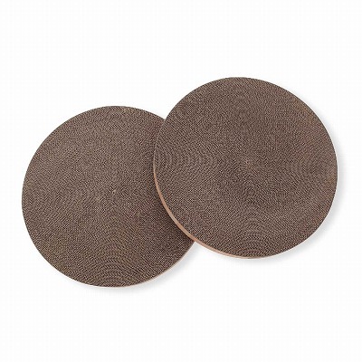 ＜猫壱＞爪とぎ　ダンボール爪とぎ　バリバリボウルXL 交換用つめとぎ2個パック　商品２