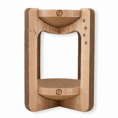 ＜猫壱＞爪とぎ　ダンボール　バリバリボウルタワー　商品画像2