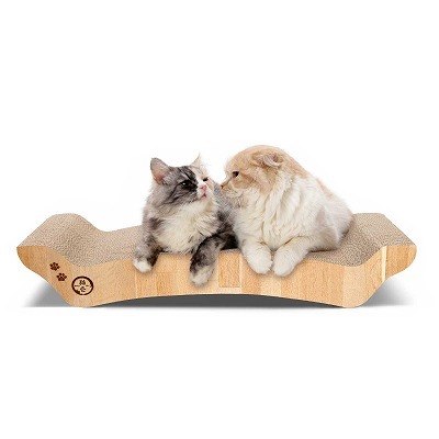 バリバリベッド® L ライトブラウン<br><p style="font-size:75%;">寝てよし、研いでよし！両面使えて2倍長持ち！</p>