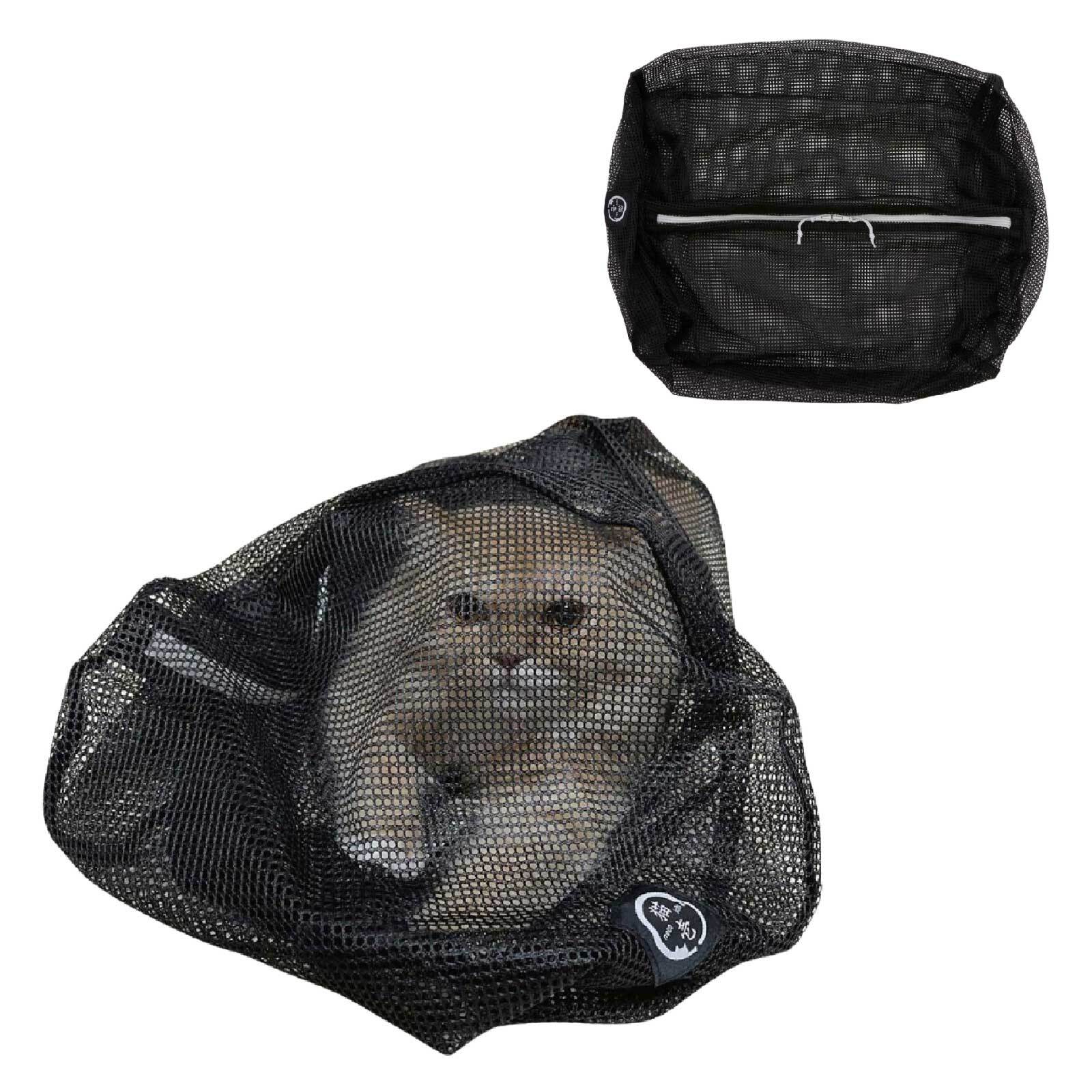 おちつくネット 筒型<br><p style="font-size:75%;">猫は袋の中に入ると落ち着きます</p>