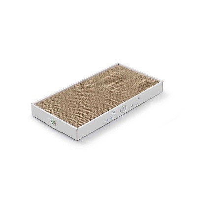 ＜猫壱＞猫用つめとぎ　バリバリパッド レギュラー ホログラムホワイト　メイン画像