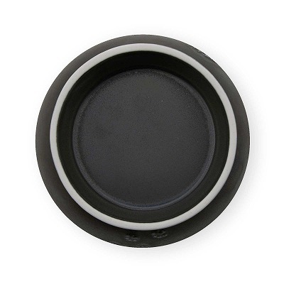 ＜猫壱＞猫用　脚付ウォーターボウル　日本製　ブラック　商品仕様2