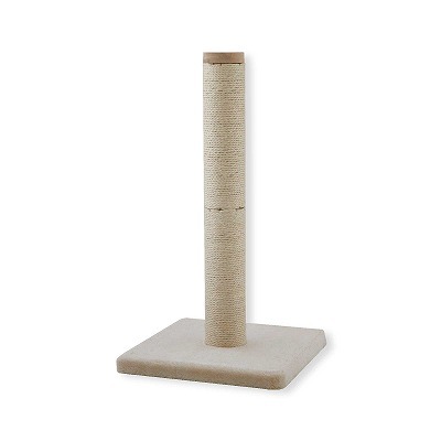 ＜猫壱＞猫用つめとぎ　タテ型つめとぎ　バリバリつめとぎポール 麻　商品画像1