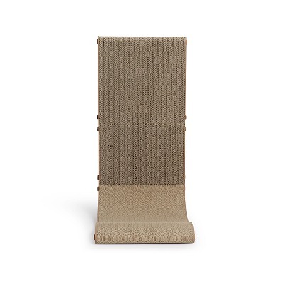 ＜猫壱＞爪とぎ　ダンボール　L字爪とぎ　バリバリボード ウッドプレミアム レギュラー ダークブラウン　商品画像3