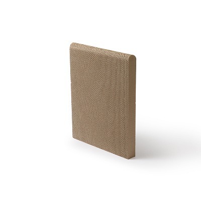 ＜猫壱＞爪とぎ　ダンボール　L字爪とぎ　バリバリボード ウッドプレミアム 交換用つめとぎ Lサイズ　商品画像３