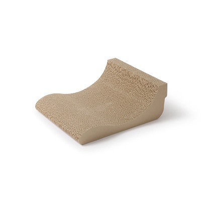 ＜猫壱＞爪とぎ　ダンボール　L字爪とぎ　バリバリボード ウッドプレミアム 交換用つめとぎ レギュラー　商品画像2