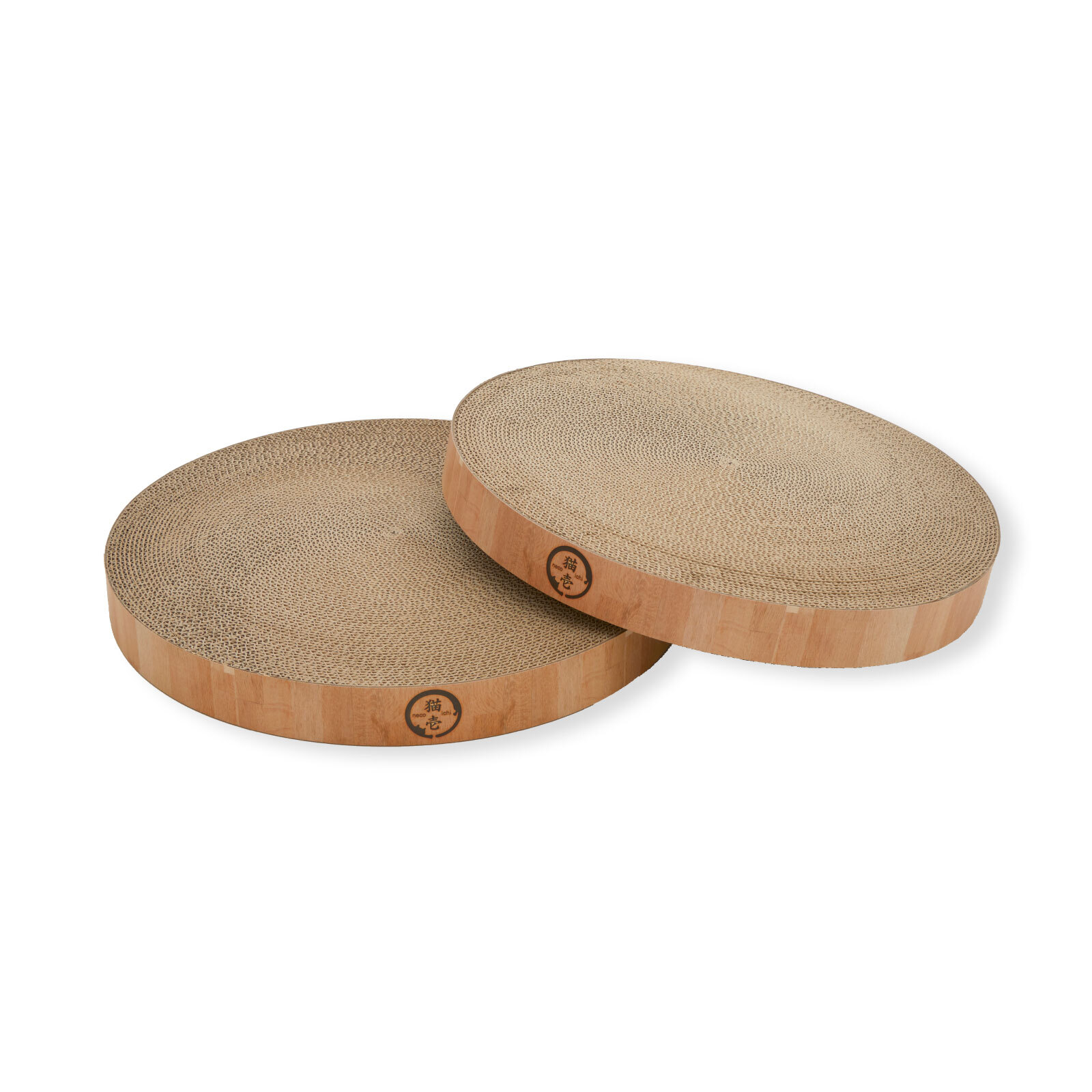 バリバリボウルタワー 交換用つめとぎ 2個パック ライトブラウン