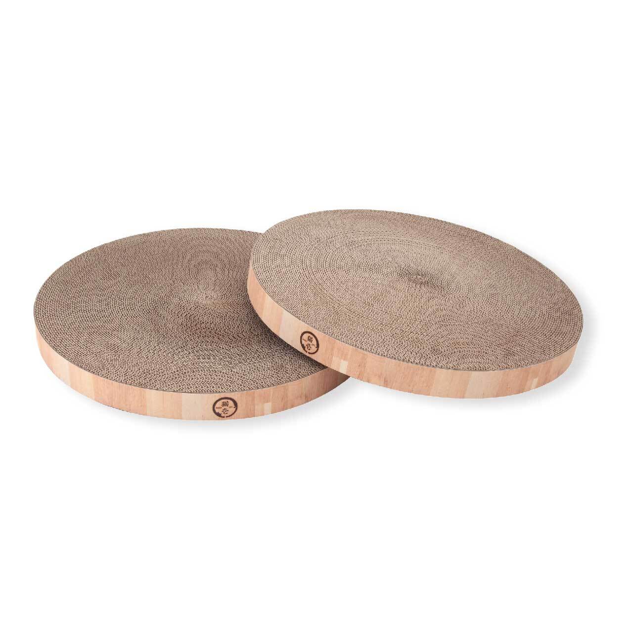 バリバリボウルタワーXL 交換用つめとぎ 2個パック ライトブラウン