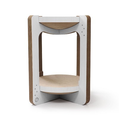 ＜猫壱＞爪とぎ　ダンボール　バリバリボウルタワーXL　チャーム限定　商品画像2