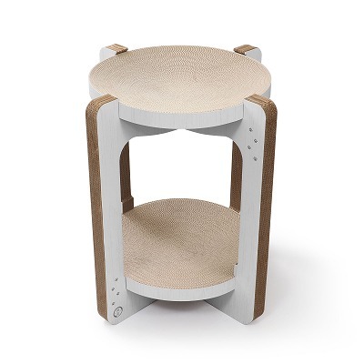 ＜猫壱＞爪とぎ　ダンボール　バリバリボウルタワーXL　チャーム限定　商品画像1