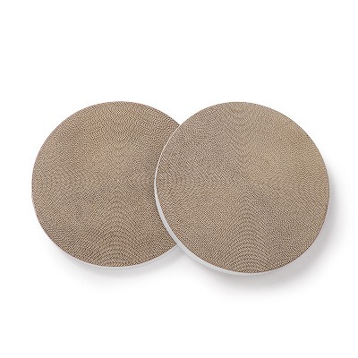 ＜猫壱＞爪とぎ　ダンボール　バリバリボウルタワーXL 交換用つめとぎ 2個パック チャーム限定 商品画像１