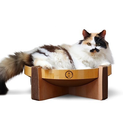 バリバリボウルスタンド　ライトブラウン<br><p style="font-size:75%;">安心してリラックスできる</p>