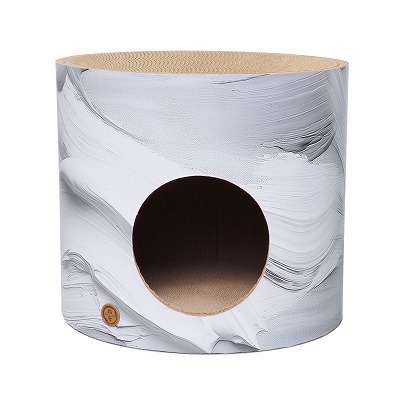 ＜猫壱＞爪とぎ　ダンボール爪とぎ　バリバリボウルハウス　商品画像1